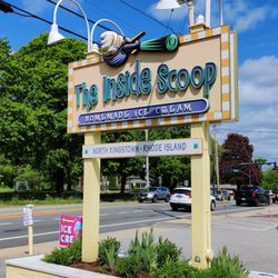 The Inside Scoop - Signage.