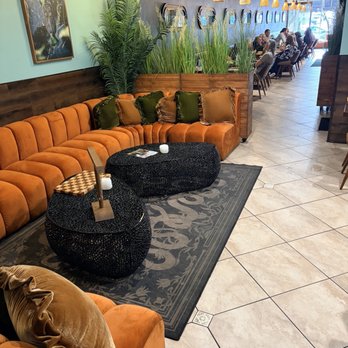 Hunters & Gatherers - Nice sofa area in the back - Salad Near Me - DeLand, Florida Hunters & Gatherers - Nice sofa area in the back - Salad Near Me - DeLand, Florida
