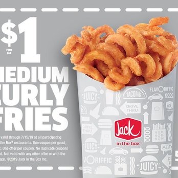 Jack in the Box - Expectation of my Seasoned Curly Fries - Fast Food Near Me - Lost Hills, California Jack in the Box - Expectation of my Seasoned Curly Fries - Fast Food Near Me - Lost Hills, California