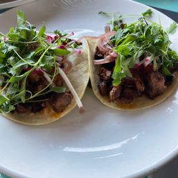 Carne Asada Tacos (steak, salsa, cilantro, radish, limes) Carne Asada Tacos (steak, salsa, cilantro, radish, limes)