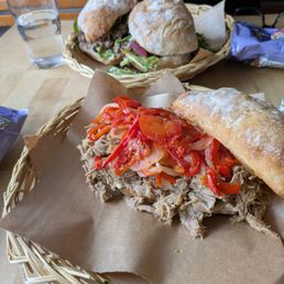 pulled pork, w/ park kitchen above