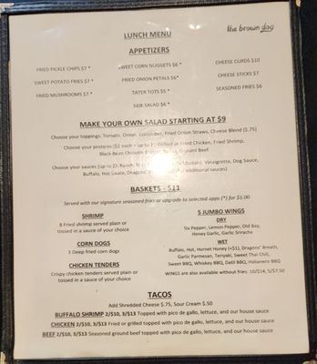 Menu photo 3 The Brown Dog Palm Coast, FL Menu photo 3 The Brown Dog Palm Coast, FL