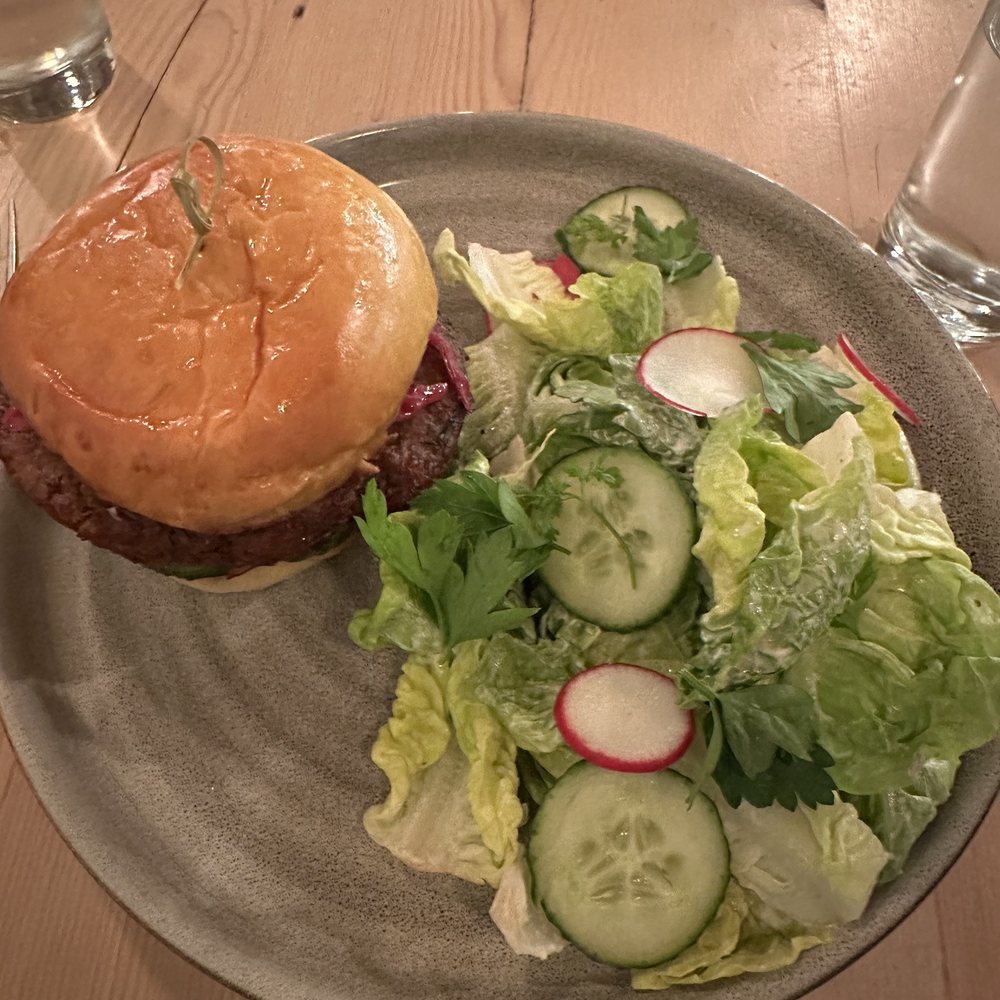 Amali - Chickpea Burger - Mediterranean Near Me - New York, New York