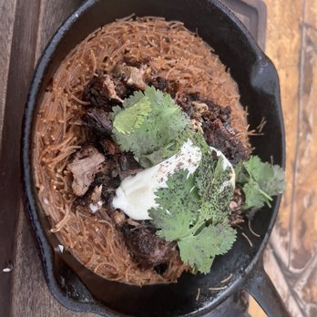 Fuego - Carne de labio con fideo - Mexican Near Me - Guadalupe, BCN