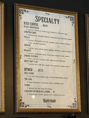 Menu photo 3 Nightshade Coffee Westwood, NJ Menu photo 3 Nightshade Coffee Westwood, NJ