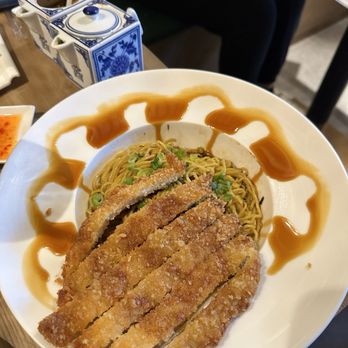 Tiger Dumplings - N06. TaiBei-Style Fried Pork Chop Noodle - Noodles Near Me - Arlington, Virginia