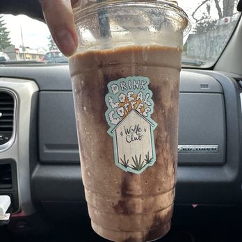 Wolfe Club Coffee Roasters - Caramel Haze with chocolate drizzle - Coffee & Tea Near Me - Tacoma, Washington Wolfe Club Coffee Roasters - Caramel Haze with chocolate drizzle - Coffee & Tea Near Me - Tacoma, Washington