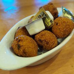 Brent's Cajun Seafood And Oyster Bar - The hush puppies.