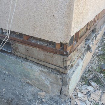 KB West Coast Builders - This is the cracked foundation that KB West Coast Builders repaired and also retrofitted our whole house! - General Contractors Near Me