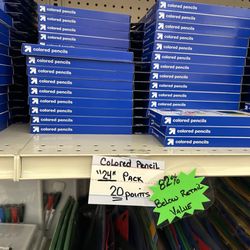 24 count colored pencils!