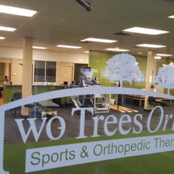 Two Trees Sports & Ortho Therapy - Outside looking in.