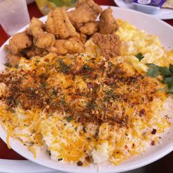 The Little Red Hen Coffee Shop - Catfish & Grits