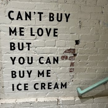 Jeni's Splendid Ice Creams - Can't buy me love - Ice Cream & Frozen Yogurt Near Me - Bethesda, Maryland