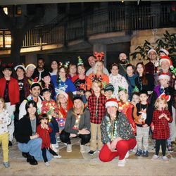 The Acorn, A School For Young Children - Acorn family outing on a River Boat ride at Christmas time.