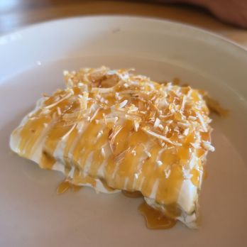Savor - Coconut cream party dessert. Forgot the name but it is delicious!! - Mediterranean Near Me - San Francisco, California Savor - Coconut cream party dessert. Forgot the name but it is delicious!! - Mediterranean Near Me - San Francisco, California