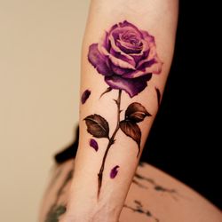 Baron Art Tattoo Studio - Rose tattoo done by Peko