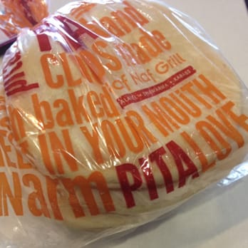 Naf Naf Grill - Pack of pitas - Middle Eastern Near Me - Aurora, Illinois
