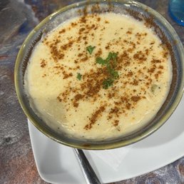 She crab soup: lots of crab and served with a side of sherry! She crab soup: lots of crab and served with a side of sherry!