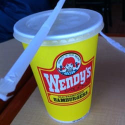 Tacos El Güero - Aguas frescas served in a Wendy's cup!