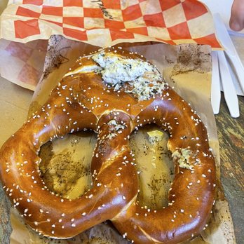 Crofton's Pretzels - Spinach artichoke yummy yum - Pretzels Near Me - Wilmington, North Carolina Crofton's Pretzels - Spinach artichoke yummy yum - Pretzels Near Me - Wilmington, North Carolina