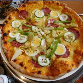 Marco Polo Plaza Cebu - My favorite dish, their famous Marco Polo Hotel Pizza!! - Hotels Near Me - Cebu City, CEB