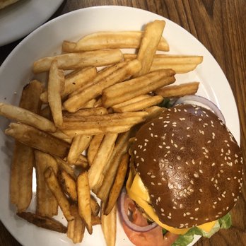 Denny's - Veggie double cheese burger - American Near Me - Woodbridge, Ontario