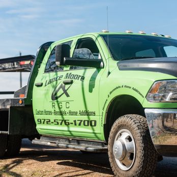 Ridgeline General Contractors - a green tow truck - General Contractors Near Me - Midlothian, Texas