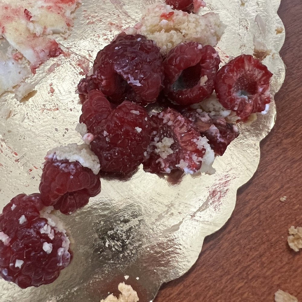 Moldy raspberries Moldy raspberries