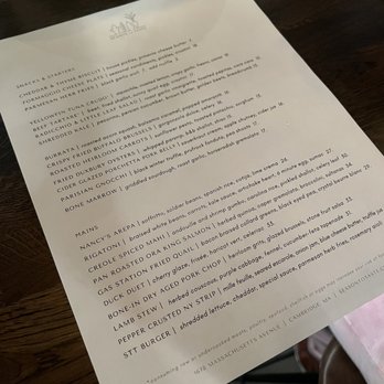 Season to Taste - New American Near Me - Cambridge, Massachusetts