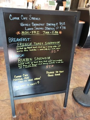Menu photo 2 Copper Cafe Marana, AZ Menu photo 2 Copper Cafe Marana, AZ