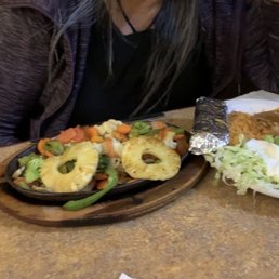 Vegetarian fajitas