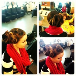 Fase It Makeup and Hair - Just for fun updo