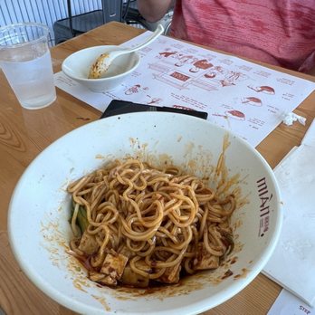 Mian - Mapo Tofu Noodles (Vegan)* - Chinese Near Me - Los Angeles, California Mian - Mapo Tofu Noodles (Vegan)* - Chinese Near Me - Los Angeles, California