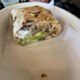 Grilled Chicken Burrito Grilled Chicken Burrito