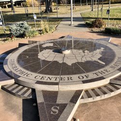 Geographical Center of the Nation Monument - The center of the NATION