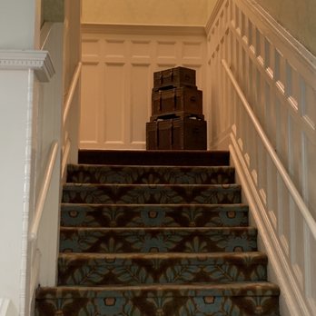 Menger Hotel - Staircase with old luggage - Venues & Event Spaces Near Me - San Antonio, Texas Menger Hotel - Staircase with old luggage - Venues & Event Spaces Near Me - San Antonio, Texas