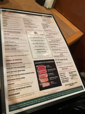 Menu photo 5 Cattlemen's Cut Steakhouse Great Falls, MT Menu photo 5 Cattlemen's Cut Steakhouse Great Falls, MT