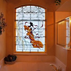 Alternative Stained Glass - A colorful alternative to shutters or blinds. Choose from a wide range of opaque films to give you complete privacy.