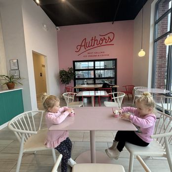 Authors Ice Creams & Coffee - Cookies & cream was a win for the kids. - Ice Cream & Frozen Yogurt Near Me - Ashburn, Virginia