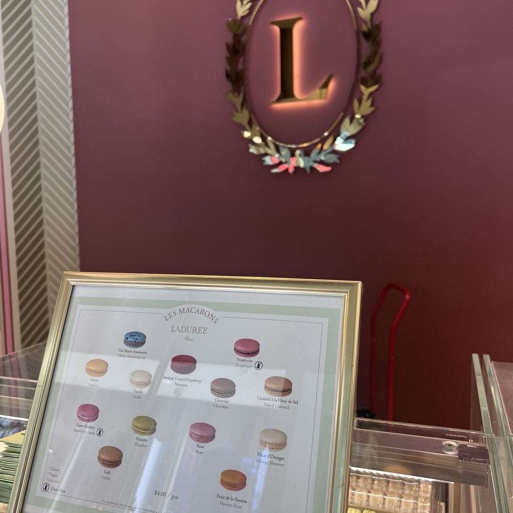 Ladurée - Macaron flavors - Patisserie/Cake Shop Near Me - Miami, Florida