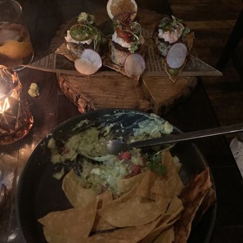 dLeña - Guacamole, Crab Cake Tostada** - Mexican Near Me - Washington, DC, District of Columbia dLeña - Guacamole, Crab Cake Tostada** - Mexican Near Me - Washington, DC, District of Columbia