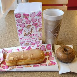 Fresh Donuts - Filled long john, blueberry donut, & coffee fuel for the  road.