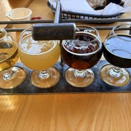 Curl Lip Lager, Twerepenes Hazy, Mars or Bust Imperial, Roast Face Stout. All good