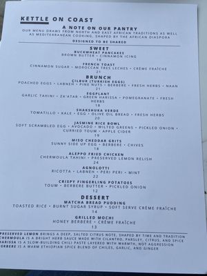 Menu photo 2 Kettle On Coast Oceanside, CA