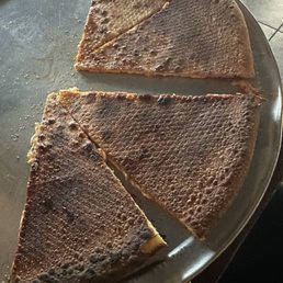 Burnt pizza Burnt pizza