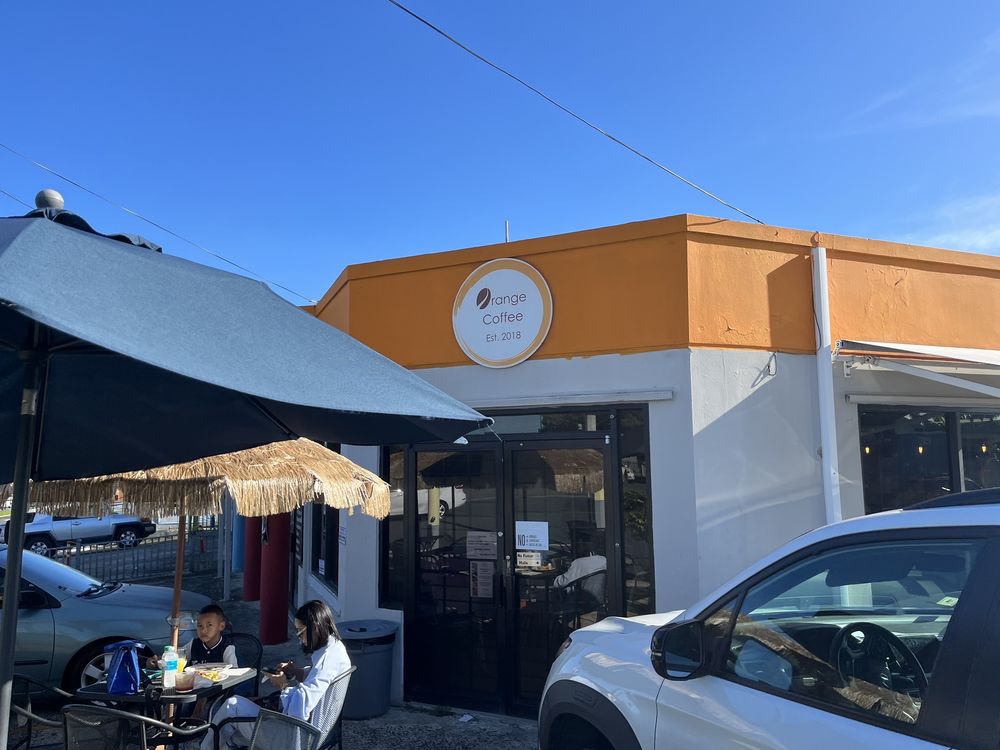 Orange Coffee Image