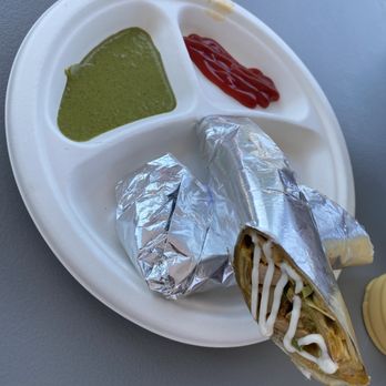 Mumbai Express - Chicken Tikka Wrap - Food Trucks Near Me - Santa Clara, California