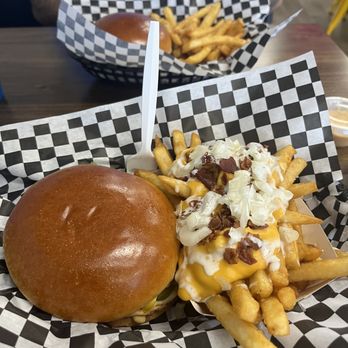 Hynson’s Classic Burgers - #1 with loaded cheese fries - Burgers Near Me - Edmond, Oklahoma