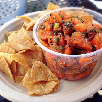 Bear Flag Fish - Salmon poke (photo credits to Emily : ) - Seafood Near Me - Newport Beach, California Bear Flag Fish - Salmon poke (photo credits to Emily : ) - Seafood Near Me - Newport Beach, California