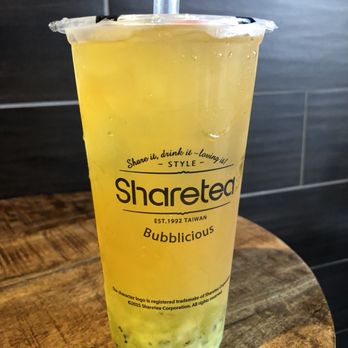 Sharetea - Kiwi tea with jelly, yessssss! - Bubble Tea Near Me - Carrollton, Texas Sharetea - Kiwi tea with jelly, yessssss! - Bubble Tea Near Me - Carrollton, Texas
